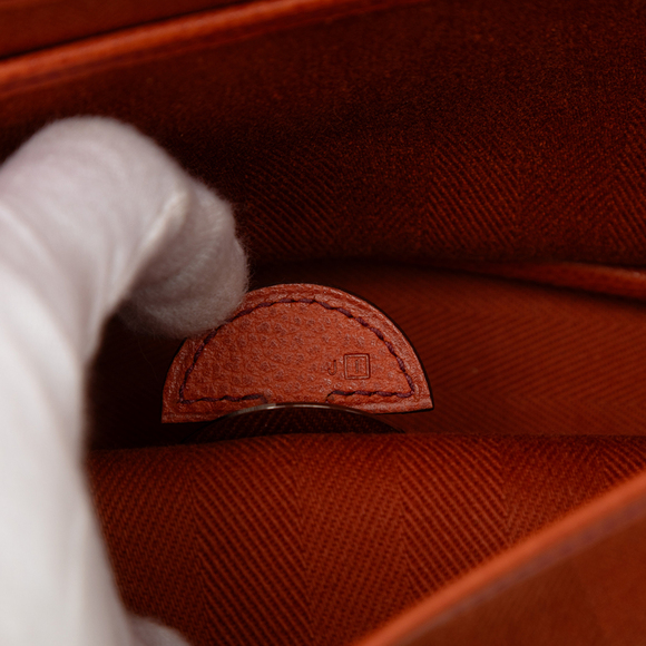 Pre-Loved Hermes Vache Liege and Toile Sac Colorado PM - Picture 6 of 8